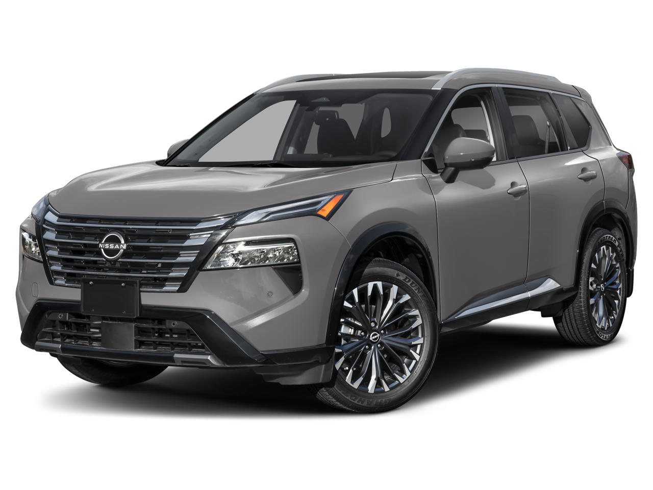 2026 Nissan Rogue Platinum in EVEREST WHITE P — front three-quarter view