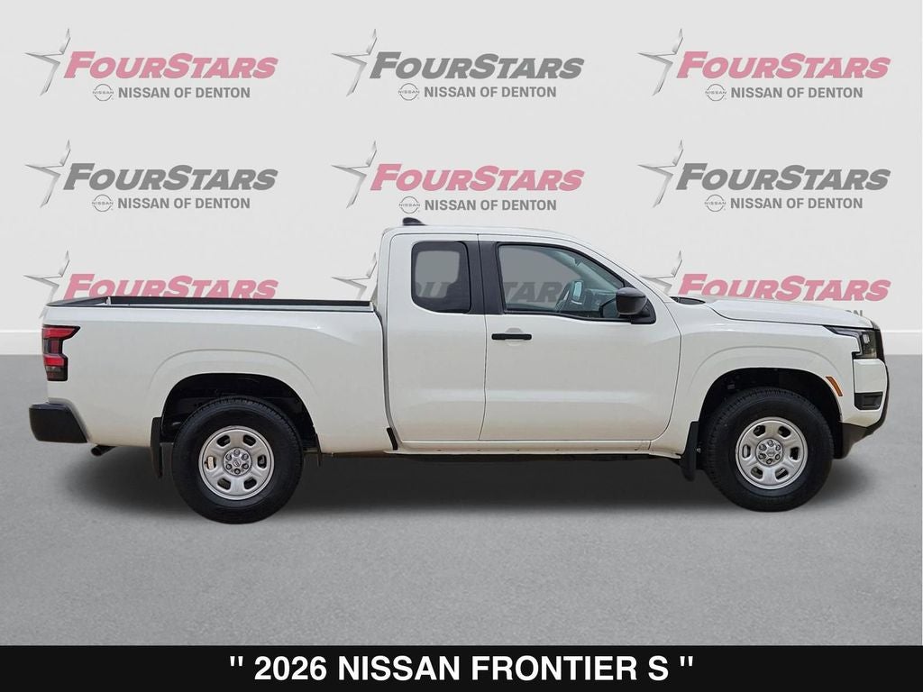 2026 Nissan Frontier — rear three-quarter view