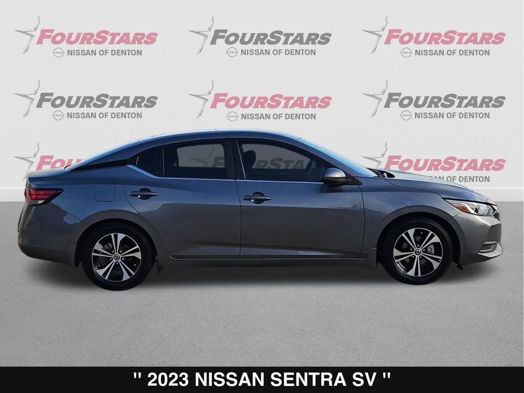 2023 Nissan Sentra — rear three-quarter view