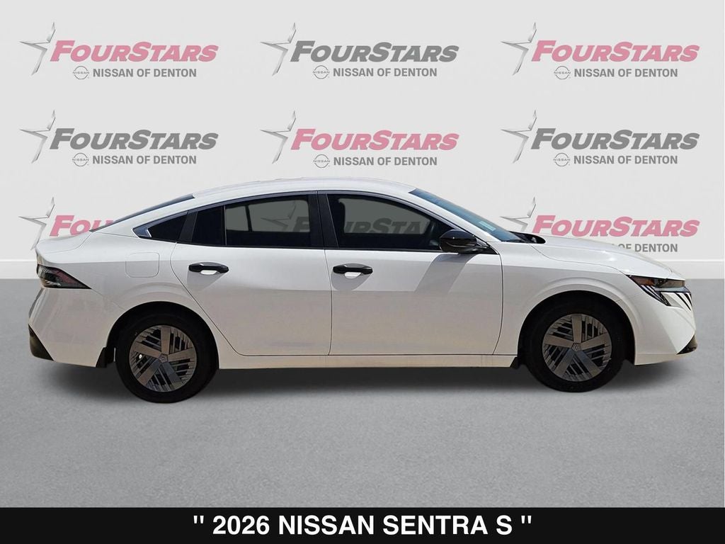 2026 Nissan Sentra — rear three-quarter view