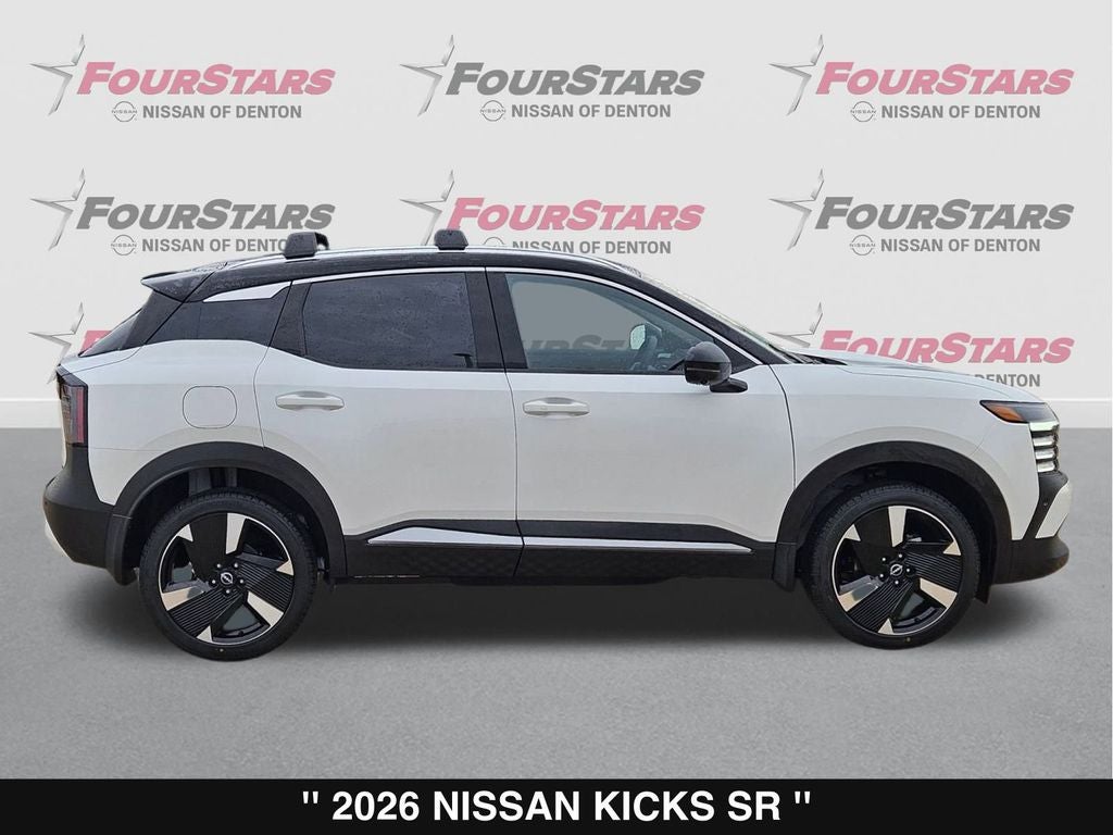 2026 Nissan Kicks — rear three-quarter view