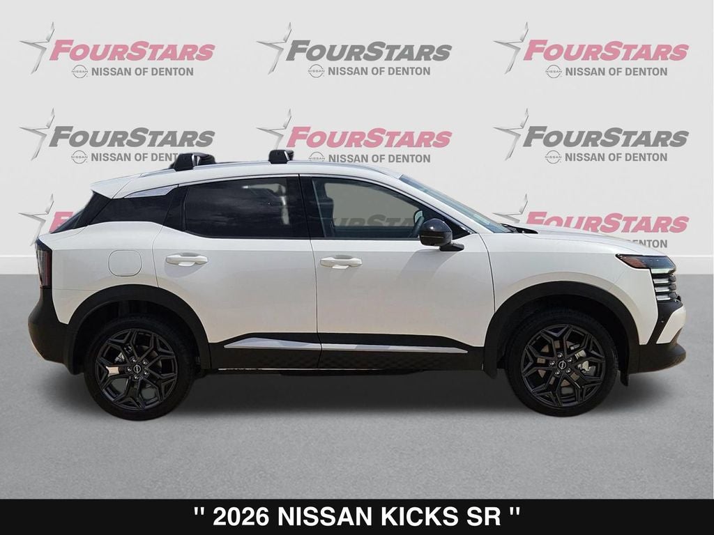 2026 Nissan Kicks — rear three-quarter view