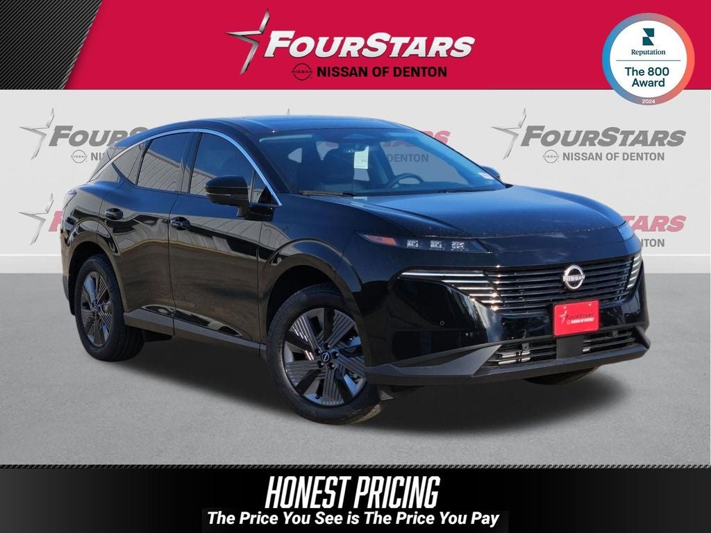 2026 Nissan Murano SL in Super Black — front three-quarter view