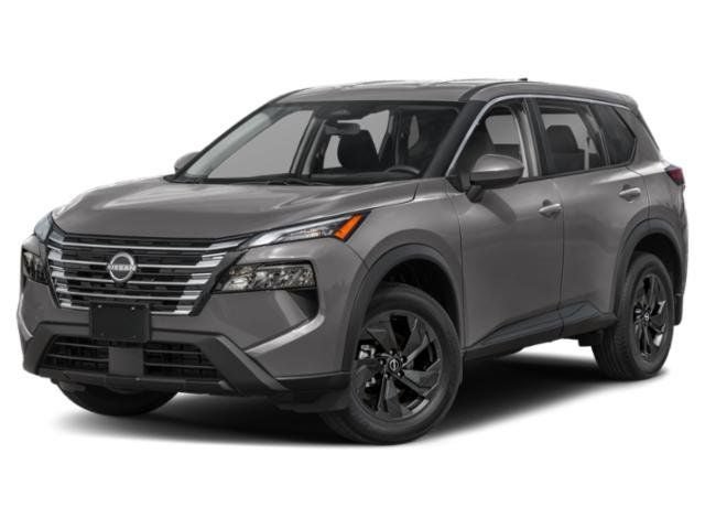 2026 Nissan Rogue SV in Gun Metallic — front three-quarter view