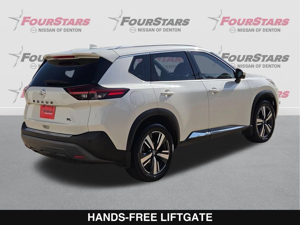 2021 Nissan Rogue — interior view