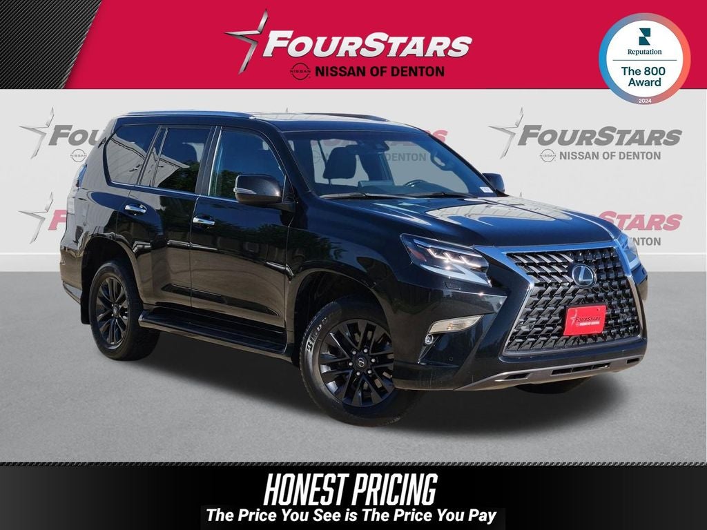 2023 Lexus GX 460 in Caviar — front three-quarter view